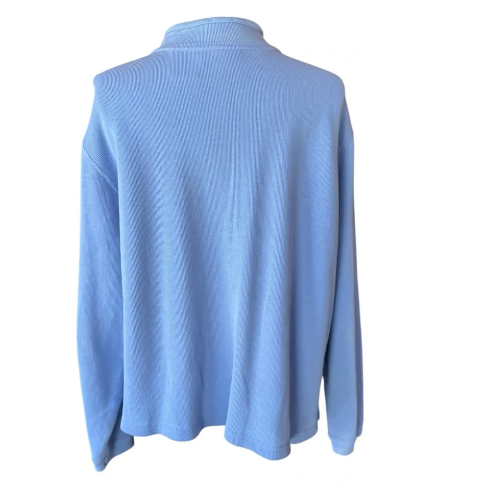 1990s PBJ Sport Embroidered Floral‎ Half-Zip Pullover